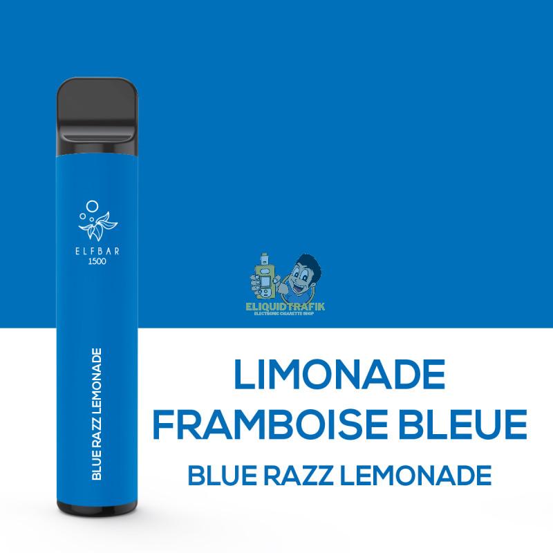 ElfBar - 1500 Blue Razz Lemonade (Limonade Framboise Bleue) 4,8ml 00mg