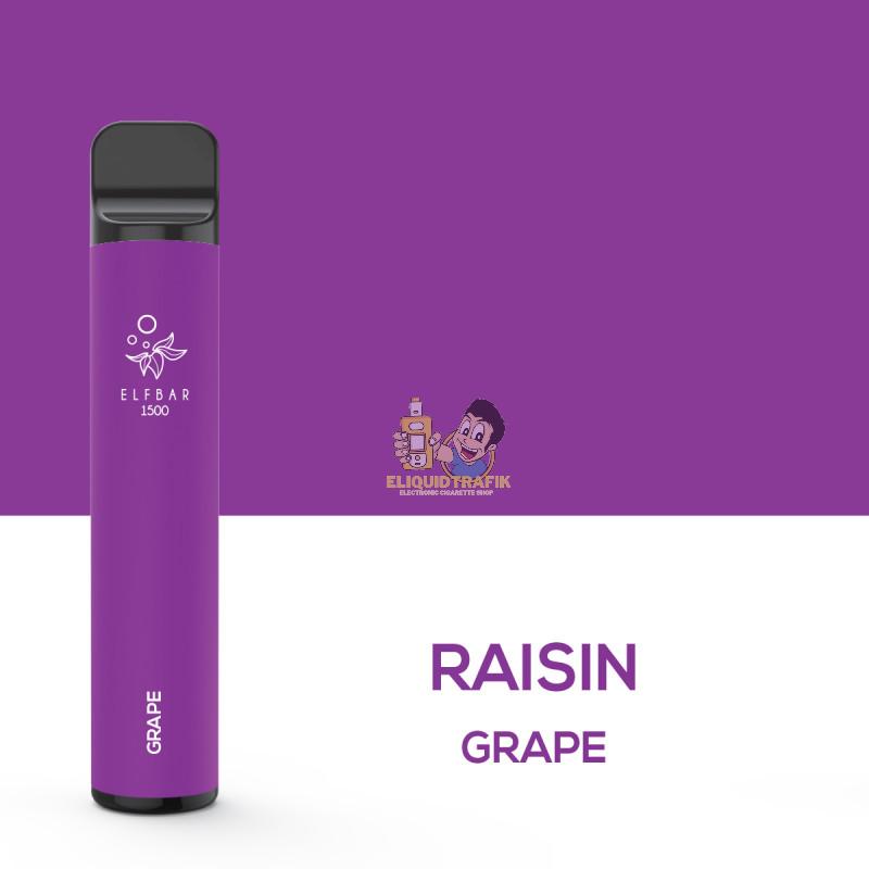ElfBar 1500 Grape (Raisin) 4,8ml 00mg