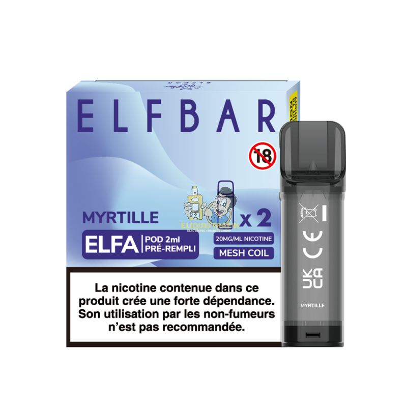 Elf Bar ELFA 2ml 20mg Myrtille