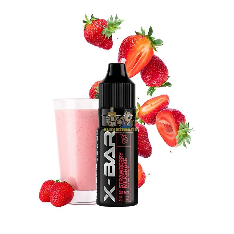 X-Bar - Strawberry Milkshake Nic Salt 10ml 20mg