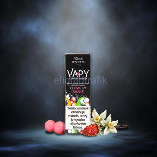 VAPY Flowery Shake Prémium e liquid 10ml 