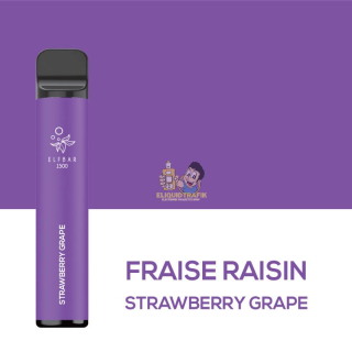 ElfBar - 1500 Strawberry Grape (Fraise Raisin) 4,8ml 00mg 
